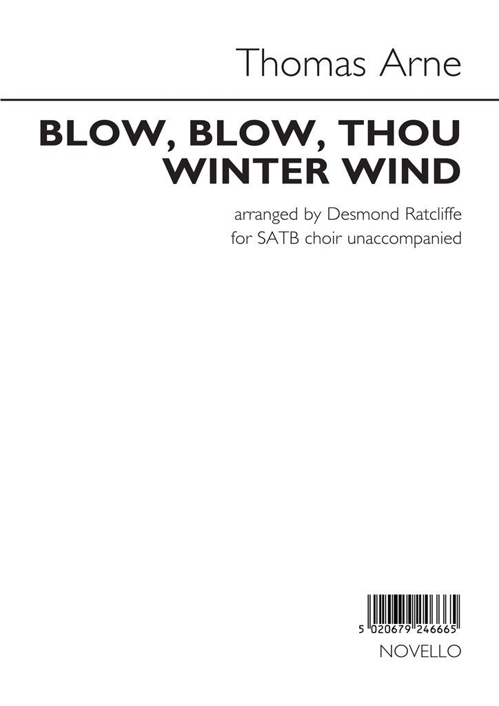 Blow, Blow, Thou Winter Wind