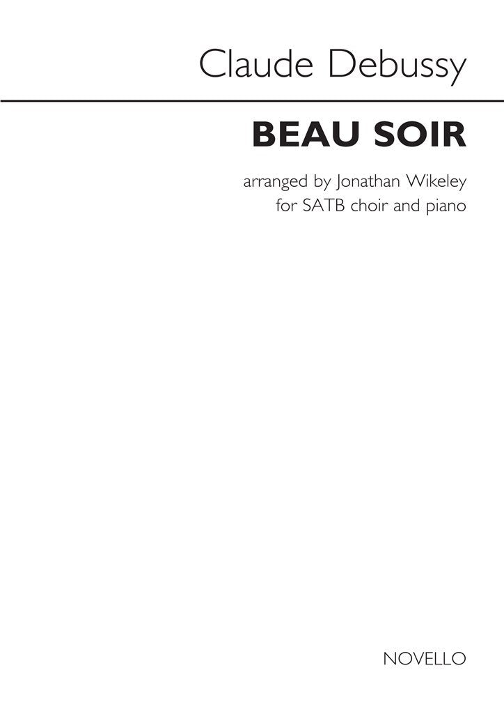 Beau Soir (Choral Score)