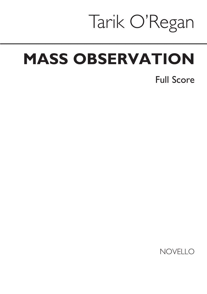 Mass Observation (Full Score)