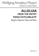 Alleluia from the motet "Exsultate Jubilate"