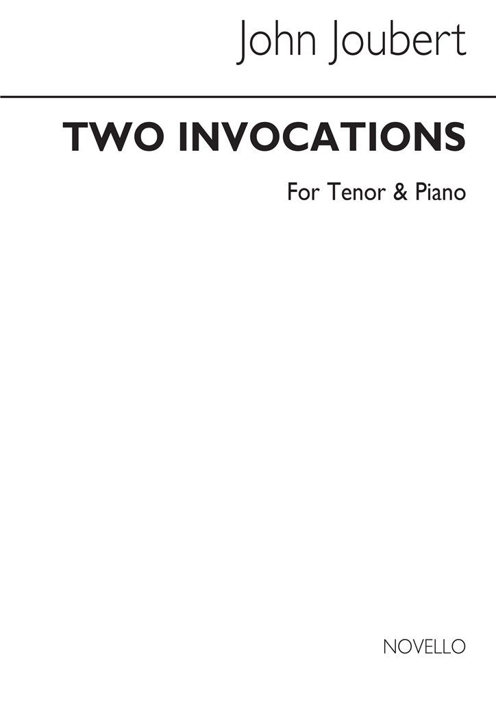 Two Invocations Op.26