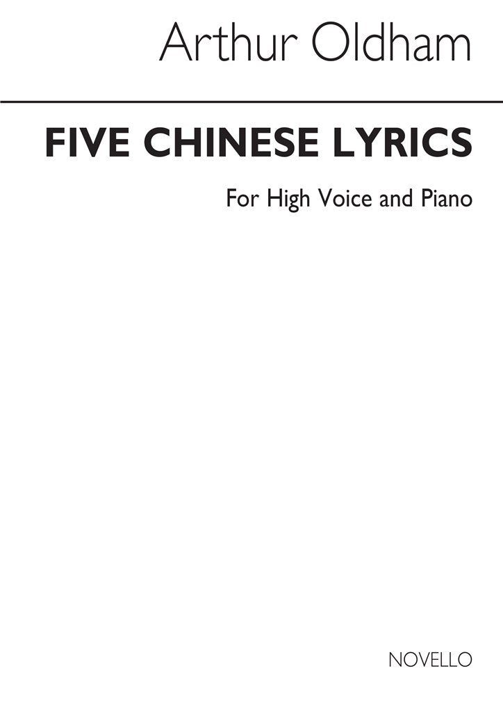 Five Chinese Lyrics