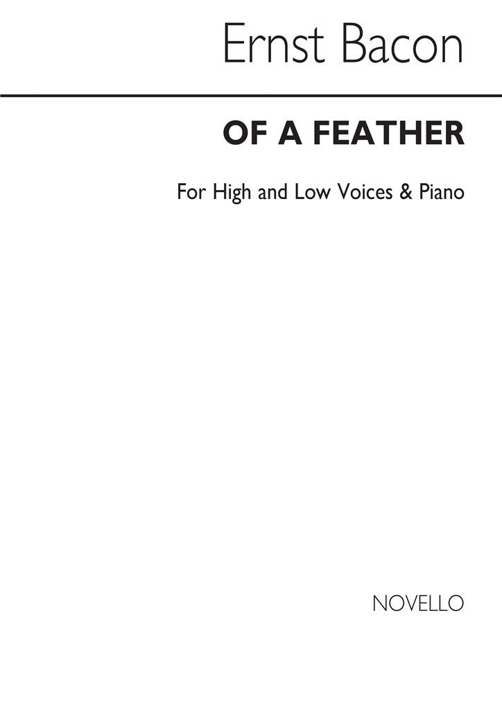 Of A Feather - Five Songs for Two Sopranos