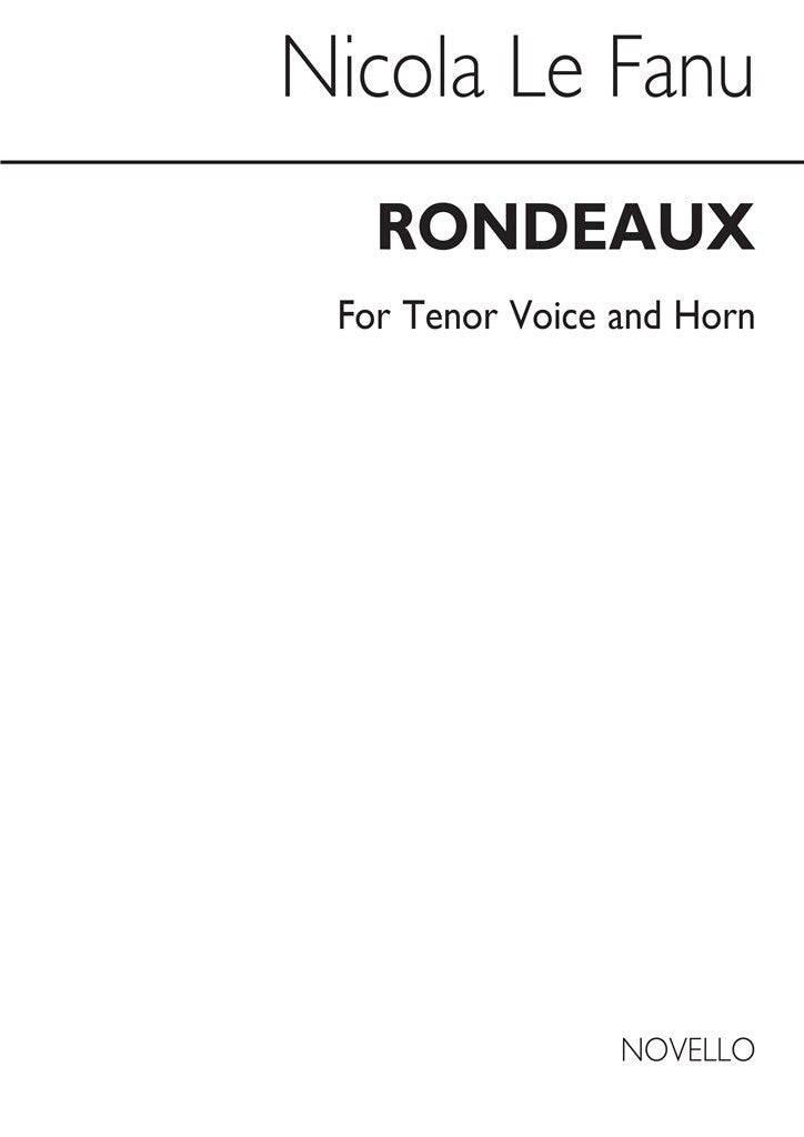 Rondeaux for Tenor and Horn