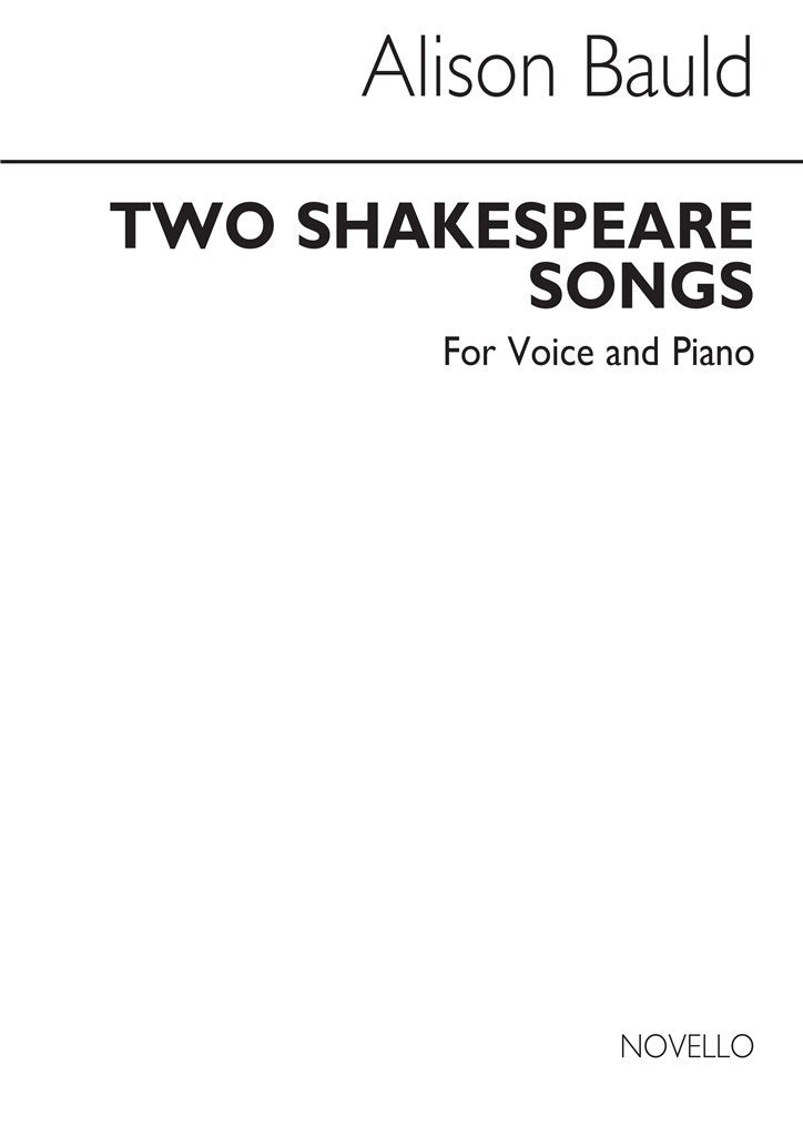 Two Shakespeare Songs