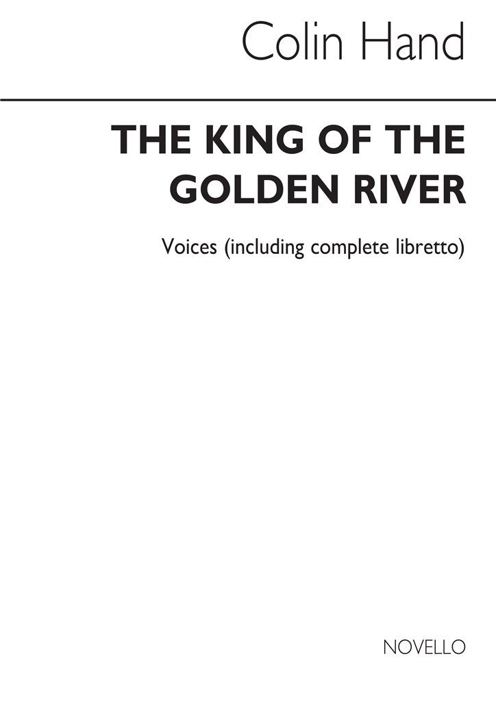 King of The Golden River (Voice/Libretto)