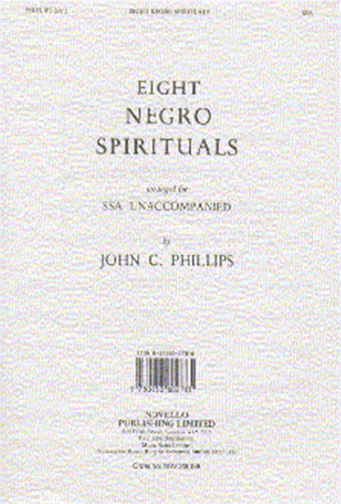 Eight Negro Spirituals