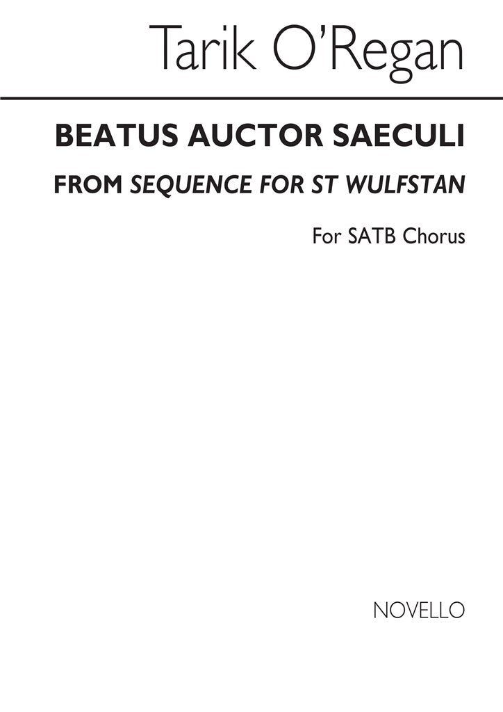 Beatus Auctor Saeculi