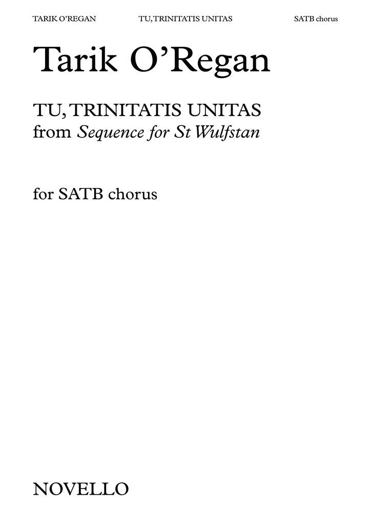 Tu, Trinitatis Unitas