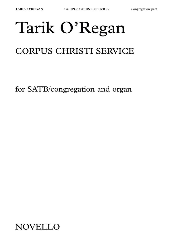 Corpus Christi Service - Congregation Part