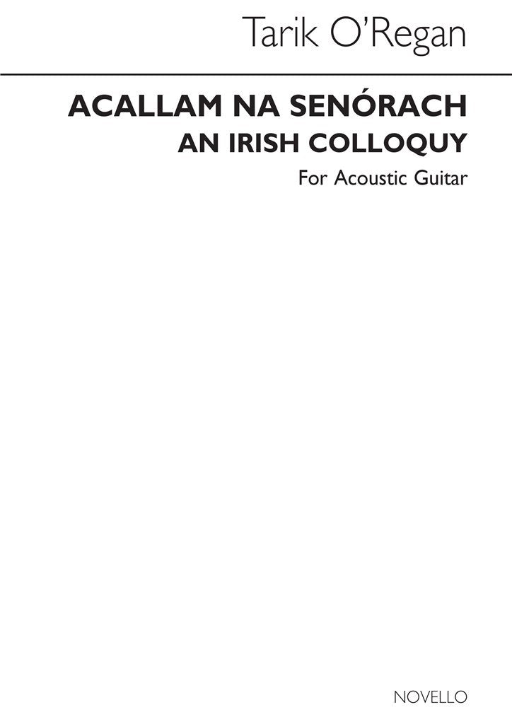 Tarik O'Regan: Acallam na Senórach (Guitar part)