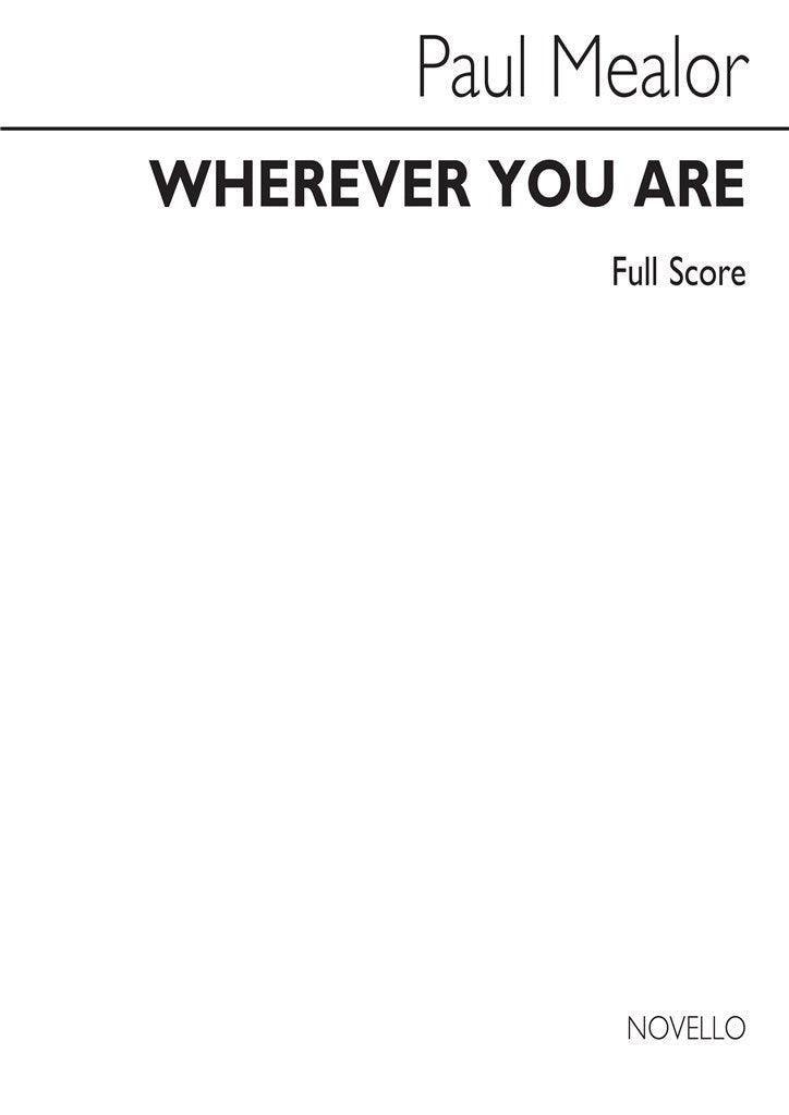 Wherever You Are - Full Score