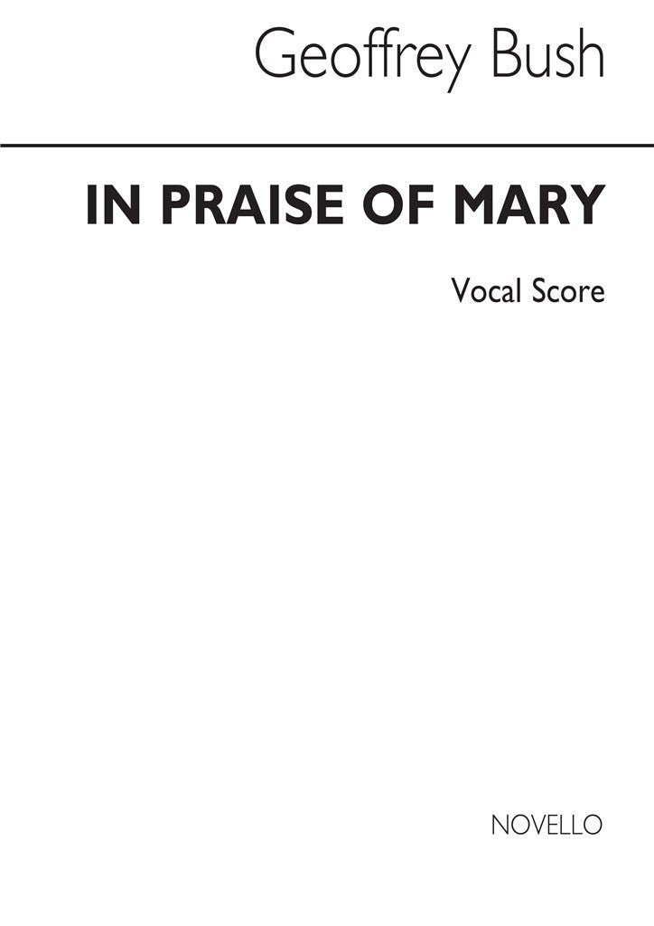 In Praise of Mary (SATB)