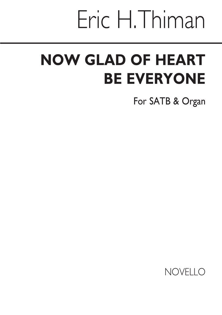 Now Glad of Heart Be Everyone