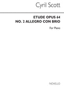 Etude Op.64 No.2 - Allegro Con Brio for Piano