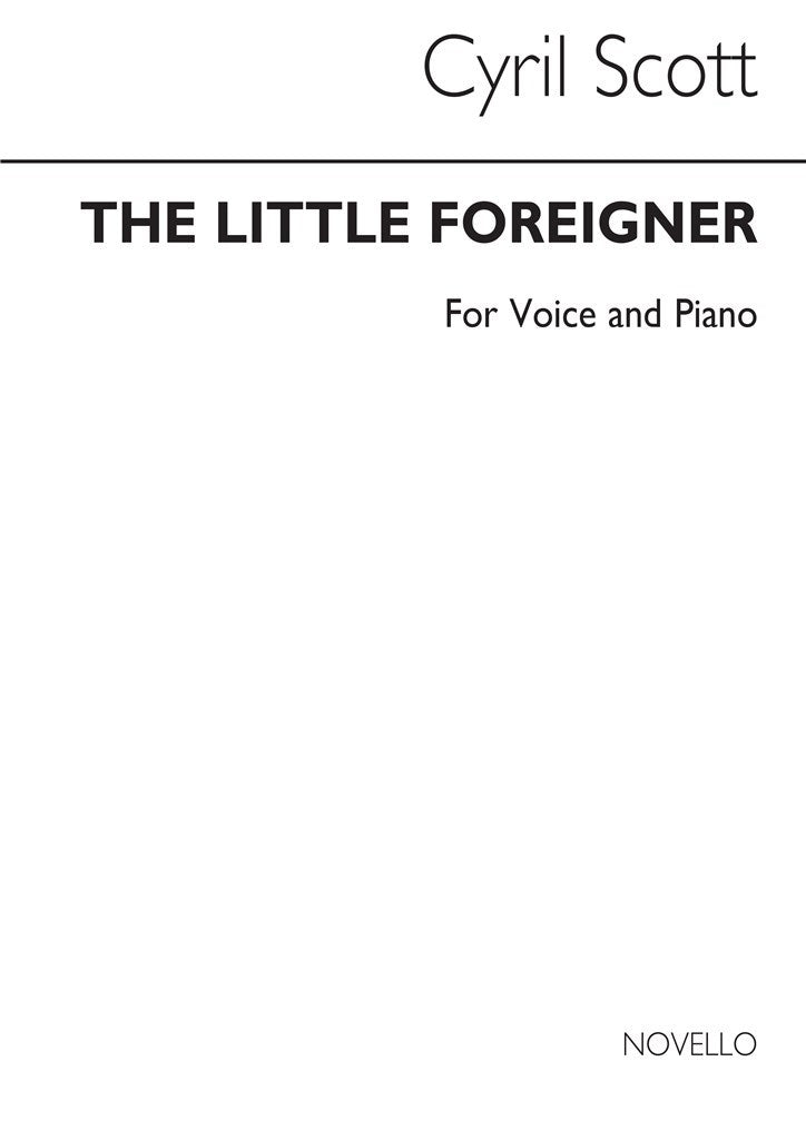 The Little Foreigner for Voice and Piano