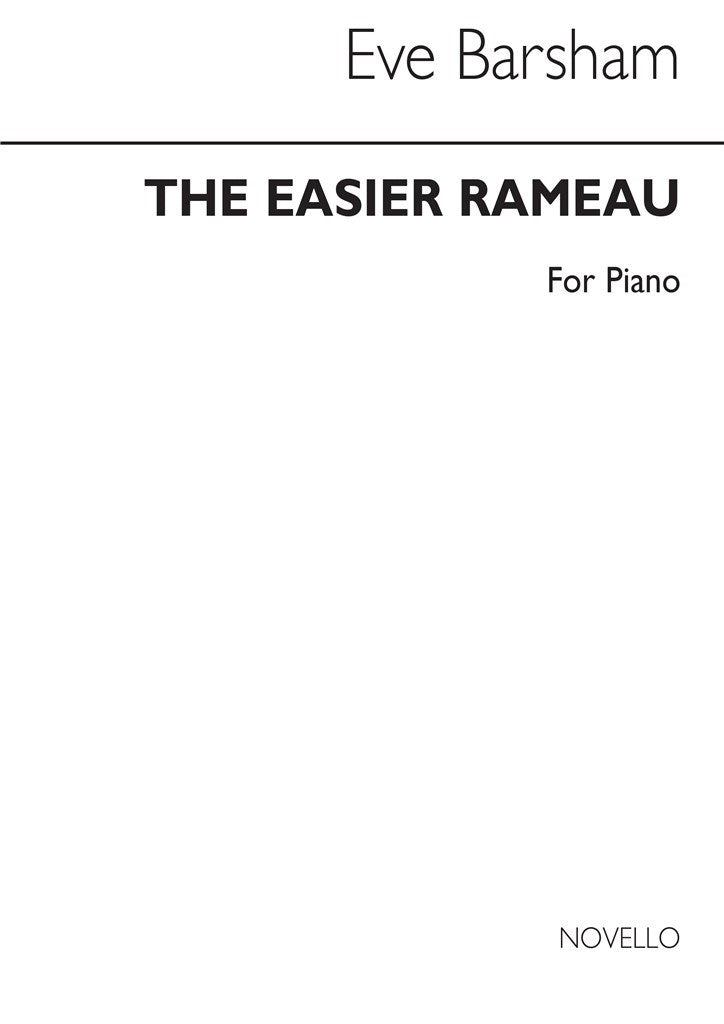 Easier Rameau for Piano