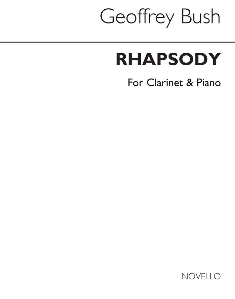 Rhapsody For Clarinet and Strings