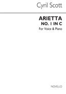 Arietta for Voice and Piano