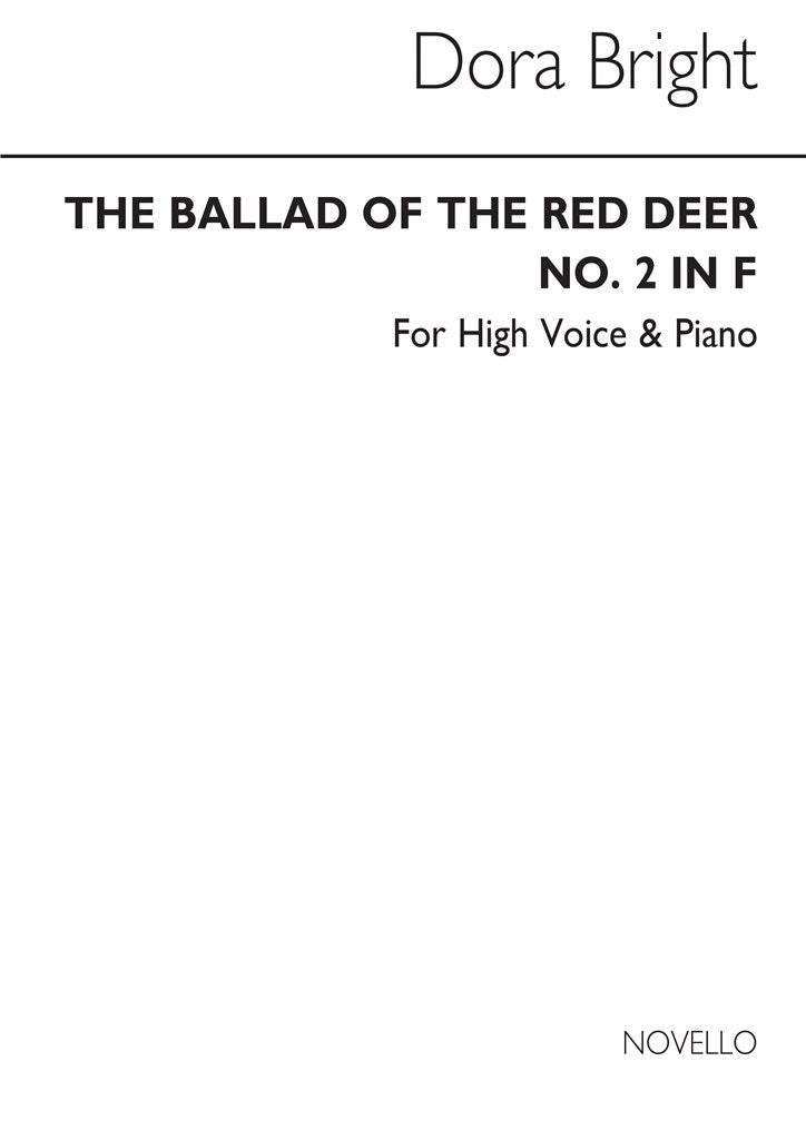 Ballad of The Red Deer (High Voice and Piano)