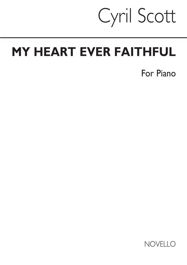 Bach/Scott My Heart Ever Faithful