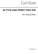 Blythe and Merry Was She Voice/Piano