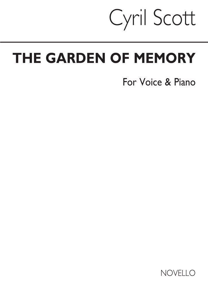 The Garden of Memory Voice/Piano