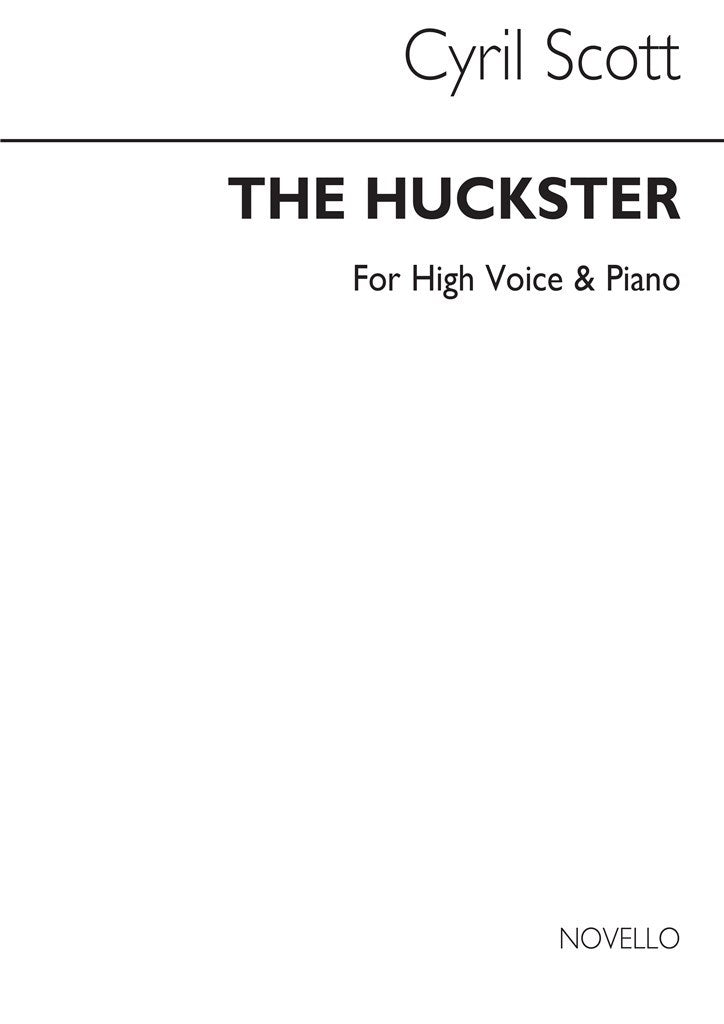 The Huckster-high Voice/Piano