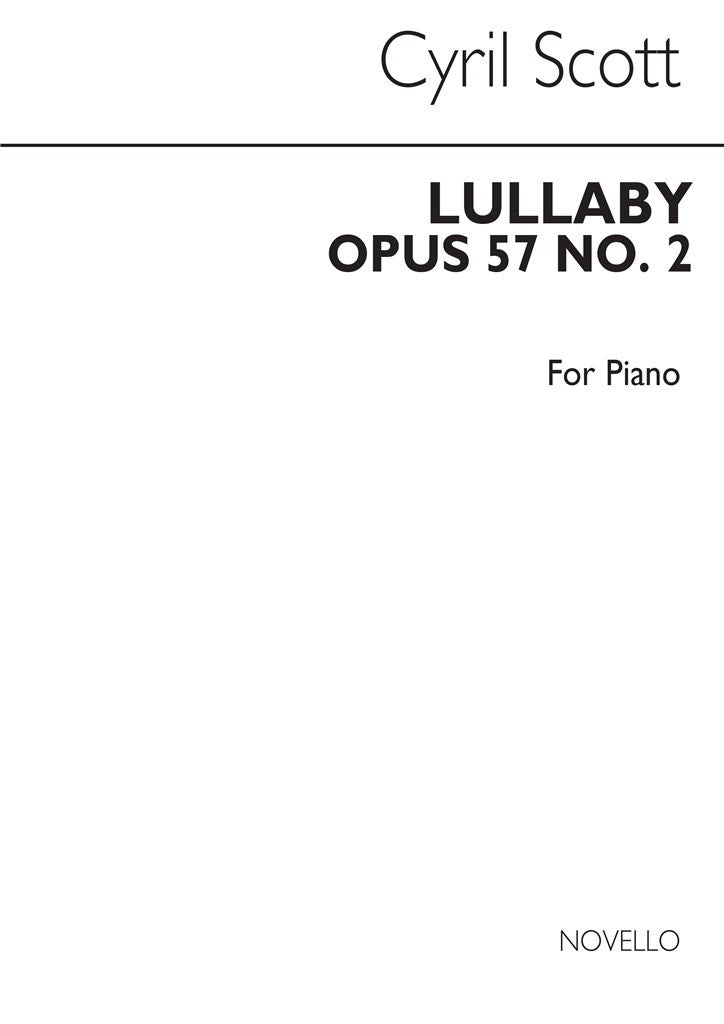 Lullaby Op. 57 No.2