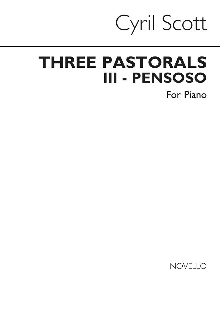 Three Pastorals (Movement No.3-pensoso)