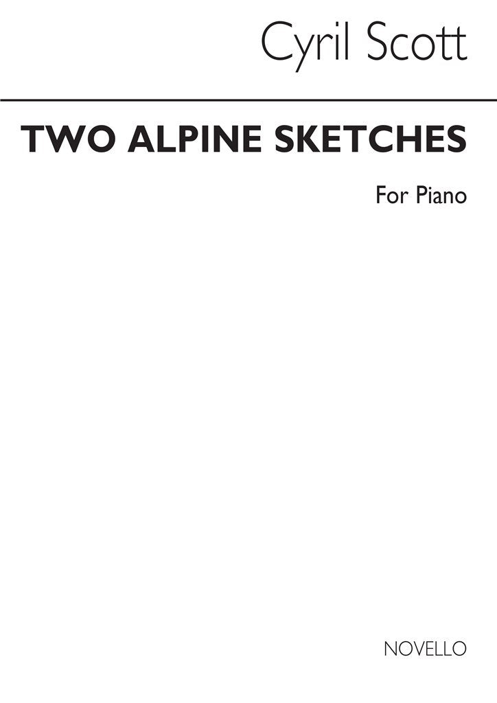 Two Alpine Sketches Op. 58 No.4