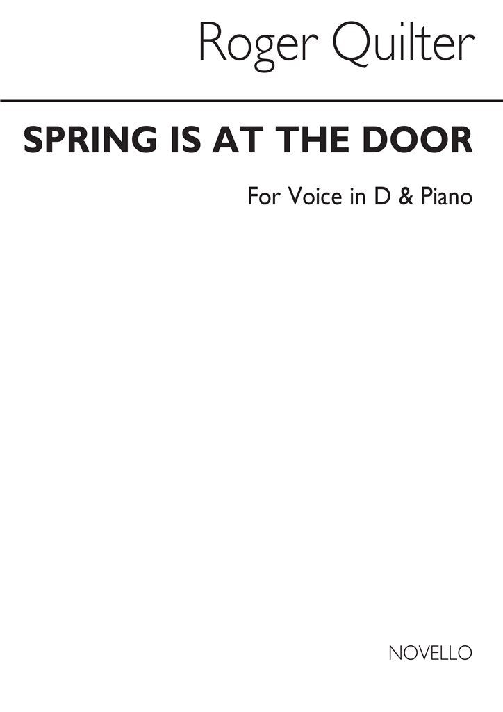 Spring Is At The Door (in D major)