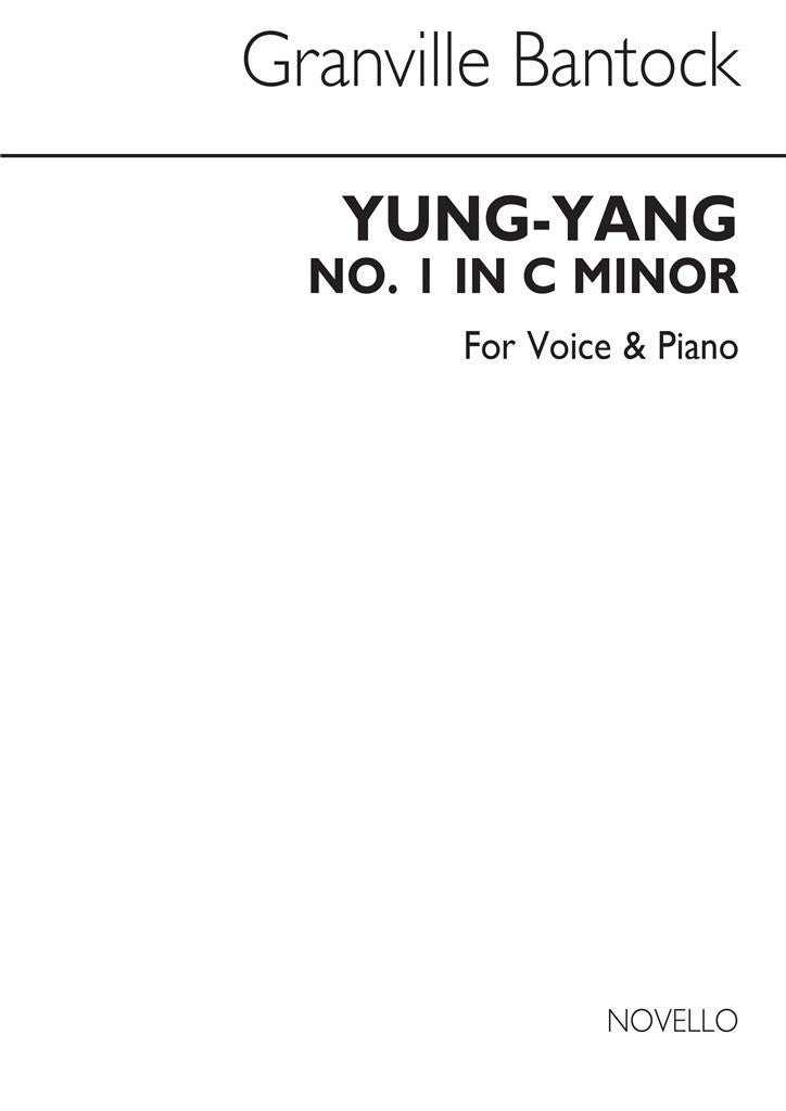 Yung-yang for Medium Voice and Piano accompaniment