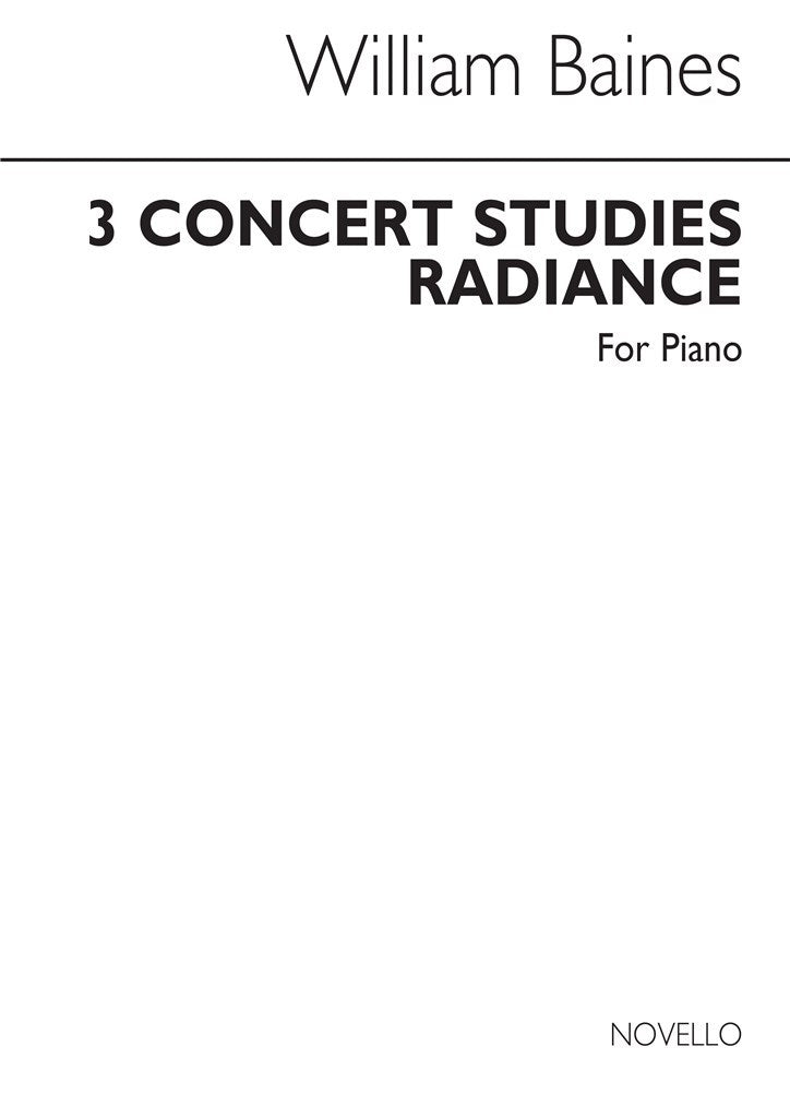 Radiance (Three Concert Studies)