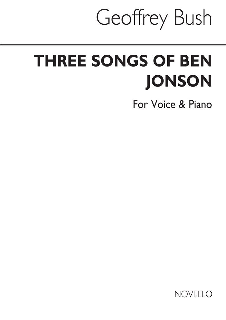 Three Songs of Ben Jonson