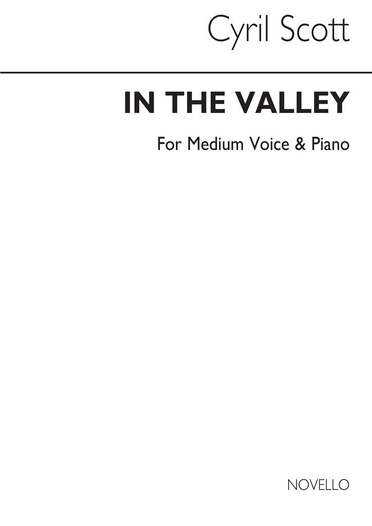 In The Valley-medium Voice/Piano