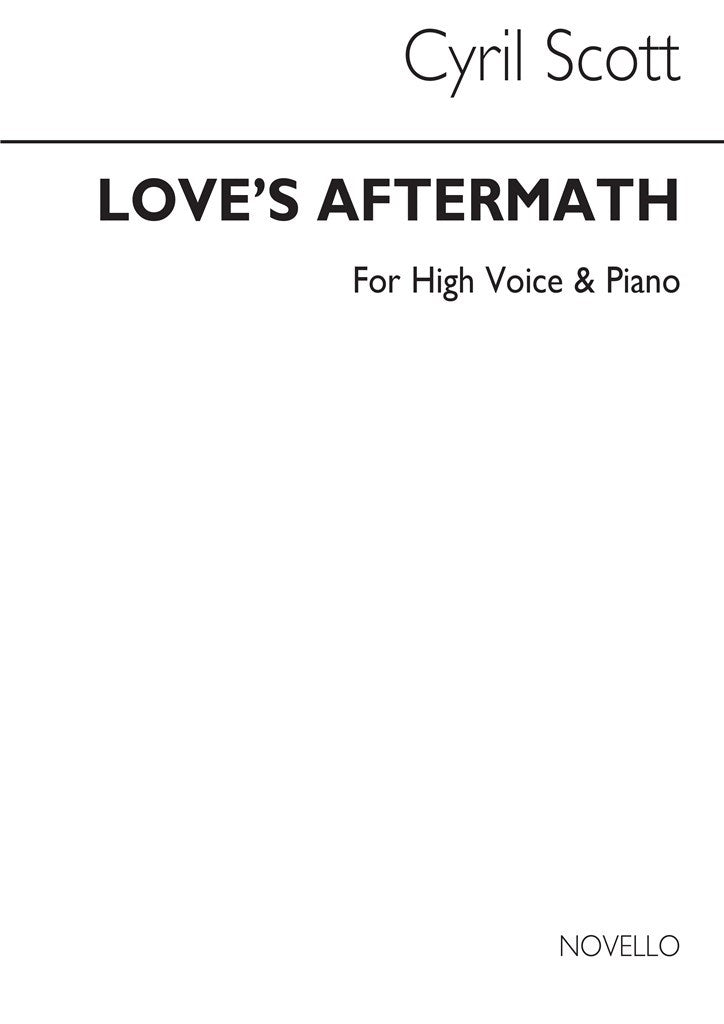 Love's Aftermath (High Voice and Piano)