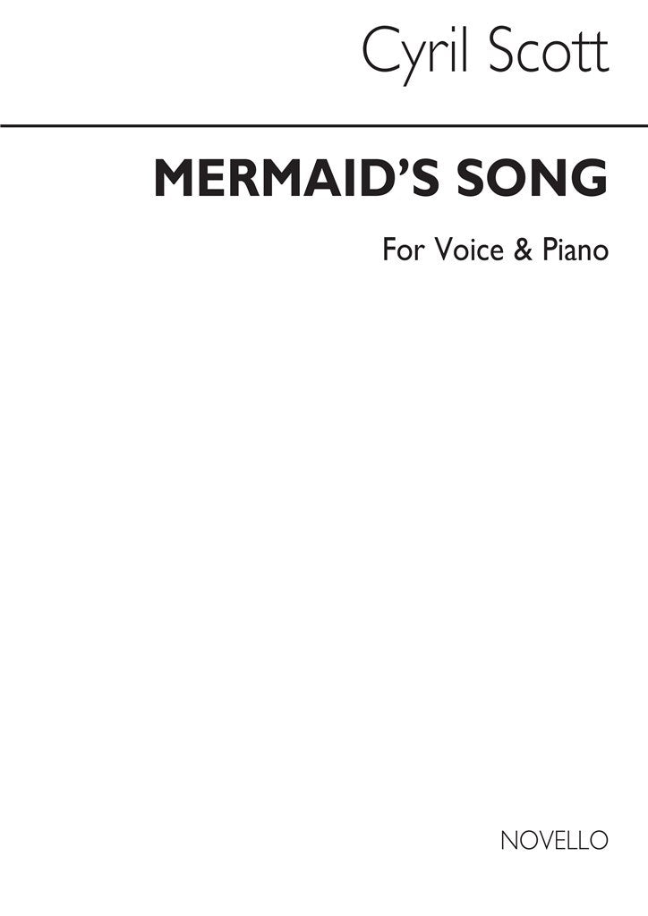 Mermaid's Song Voice/Piano