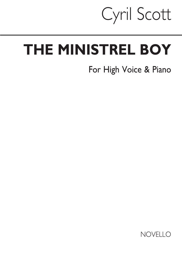 The Minstrel Boy (High Voice and Piano)