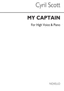 My Captain Op. 38 (High Voice and Piano)