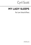 My Lady Sleeps Op. 70 No.1 (Low Voice and Piano)
