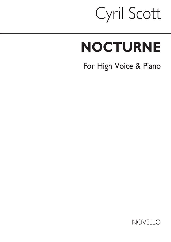 Nocturne (High Voice and Piano)