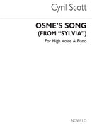 Osme's Song (From Sylvia) Op. 68 No.2 (High Voice and Piano)
