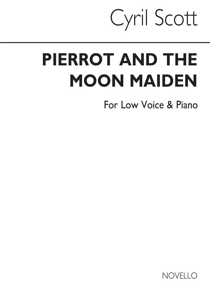 Pierrot and The Moon Maiden (Low Voice and Piano)