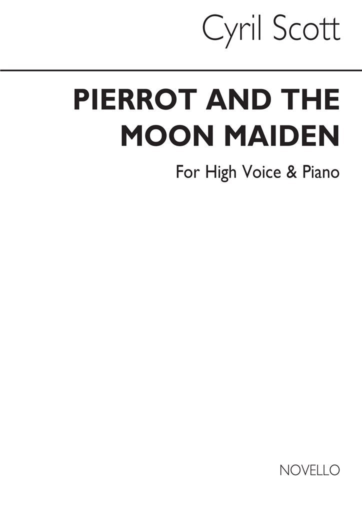 Pierrot and The Moon Maiden (High Voice and Piano)