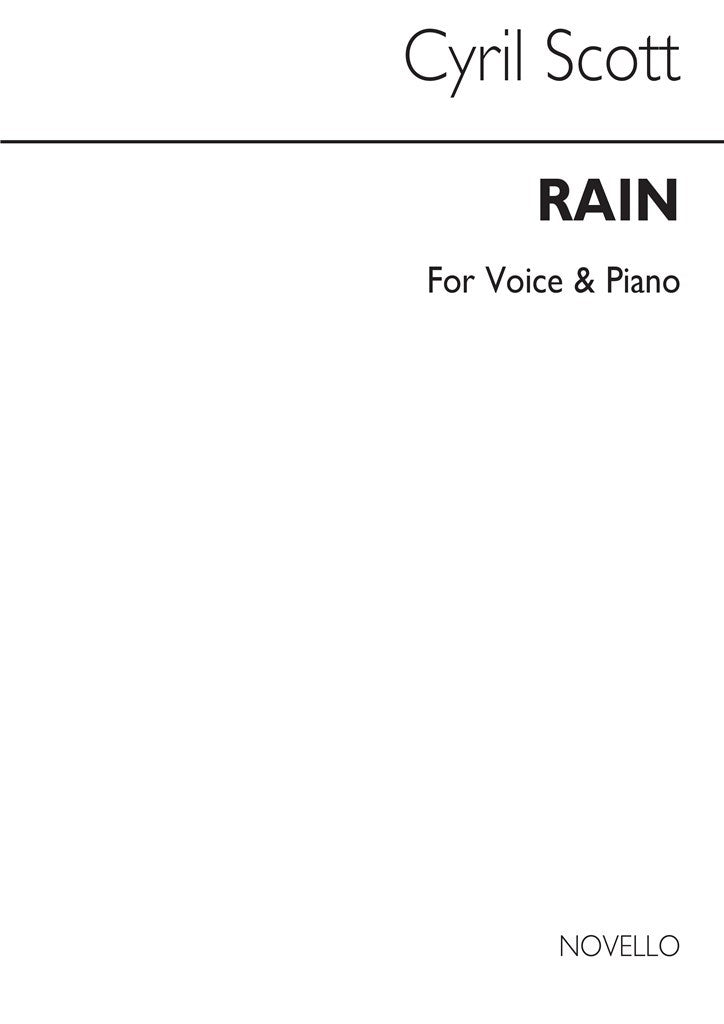 Rain-low Or Medium Voice/Piano