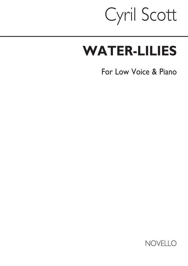 Water-lilies (Low Voice and Piano)