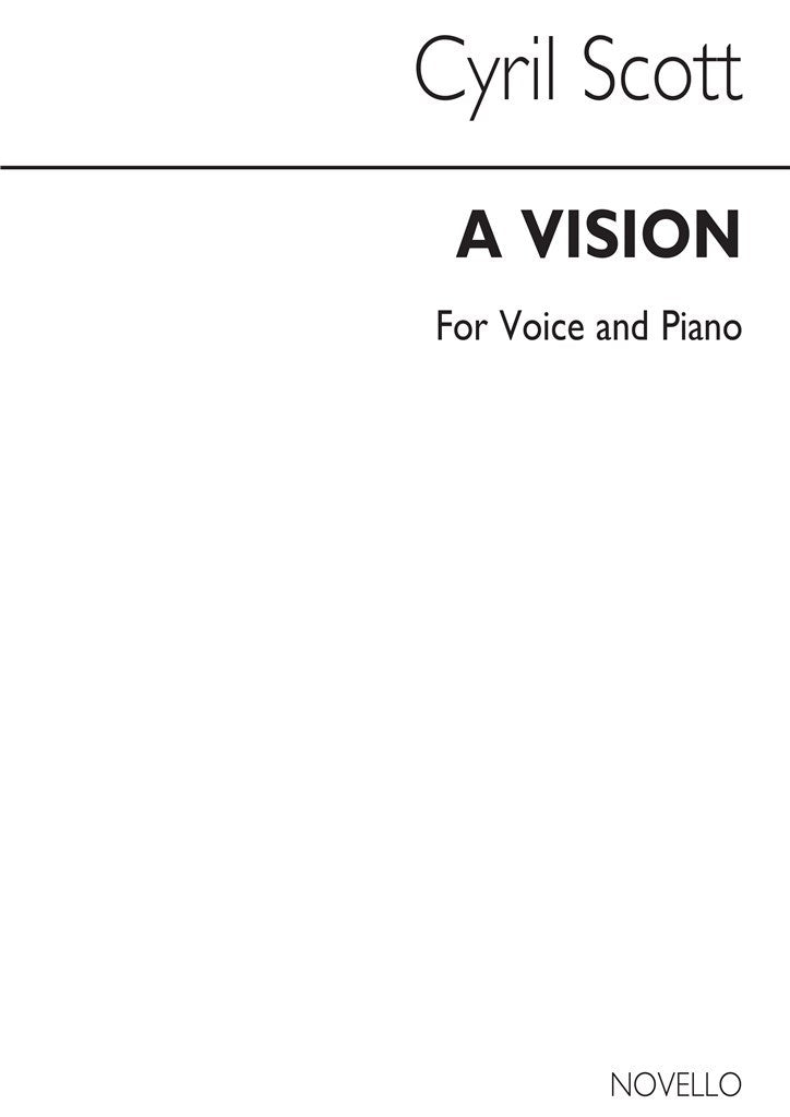 A Vision Op. 62 No.2 Voice/Piano