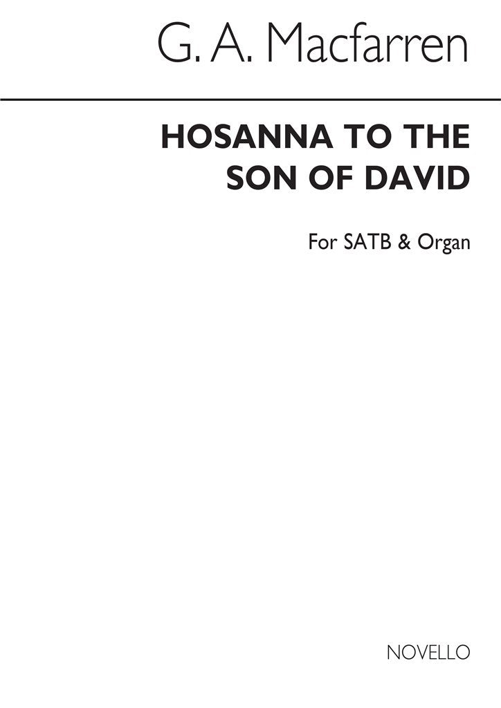 Hosanna To The Son of David