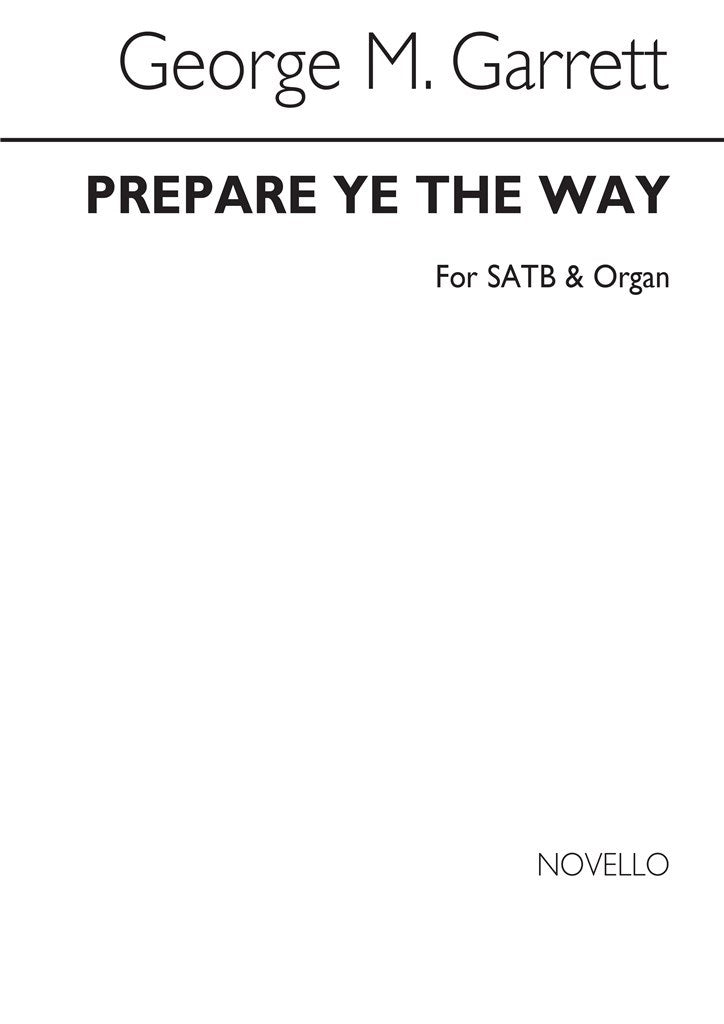 Prepare Ye The Way